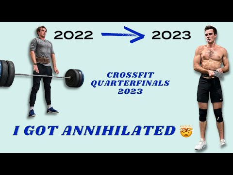 I'm 150lbs and I did the Crossfit Quarterfinals 2023 🫠