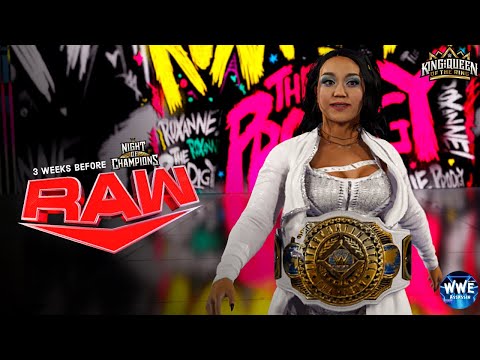 WWE 2k24 MONDAY NIGHT RAW; 3 WEEKS BEFORE NIGHT OF CHAMPIONS (1/2)