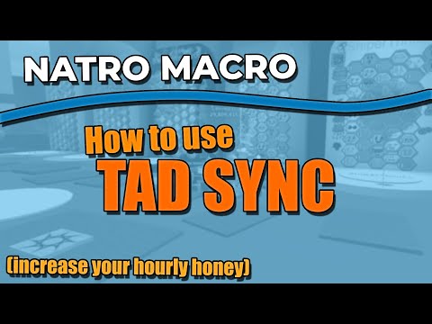 How Blue Hives Make EXTRA Honey with TAD SYNC (and how to set it up) | Bee Swarm Simulator