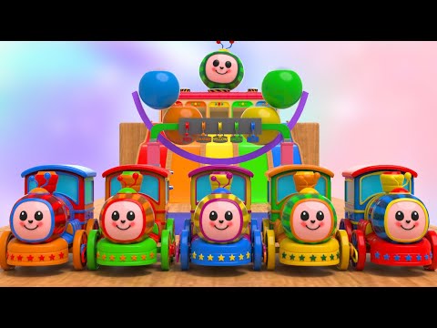 Color Balls & Sing a Song! | Wheels On the Bus Song, Itsy Bitsy Spider Song | Nursery Rhymes