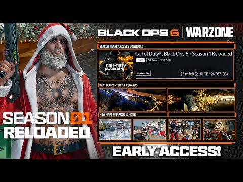 Season 1 Reloaded EARLY ACCESS Download, Gameplay, FREE REWARDS, & Content! (Black Ops 6 Update)