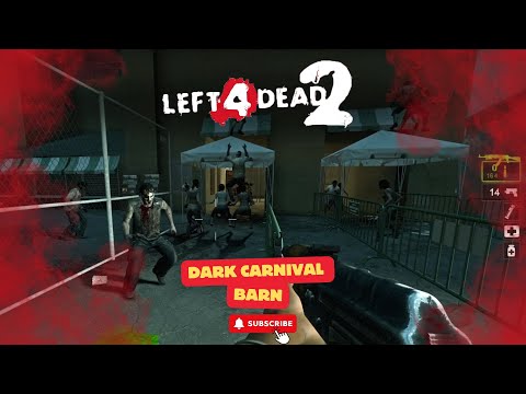 Left 4 Dead 2: Dark Carnival - Battling the Horde in the Barns!