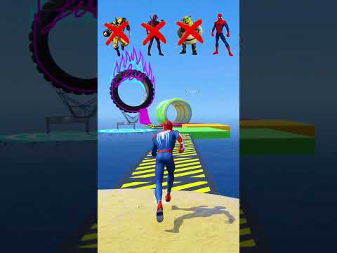 The Incredibles Challenge Ep272 #spiderman #ironman #batman #gta5