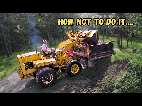 It took 5 Machines to install this Culvert pipe WRONG! Will it ever hold up?