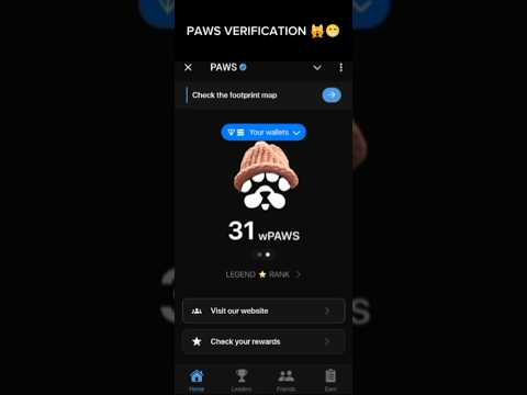 ⚠️ VERIFY PAWS ON WEB!! VERY MANDATORY