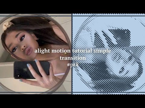 Tutorial Slide Up then Down Transition | Alight Motion Tutorial