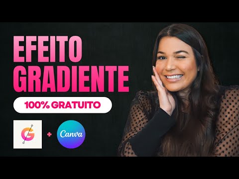 Como fazer EFEITO GRADIENTE nos seus TEXTOS com o CANVA [TypeGradient 2024]