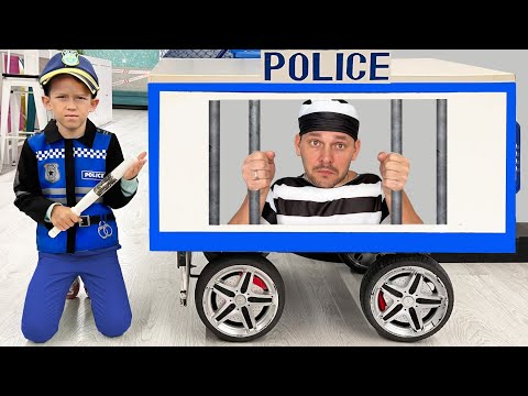 Police Chase Adventure with Max and Dad