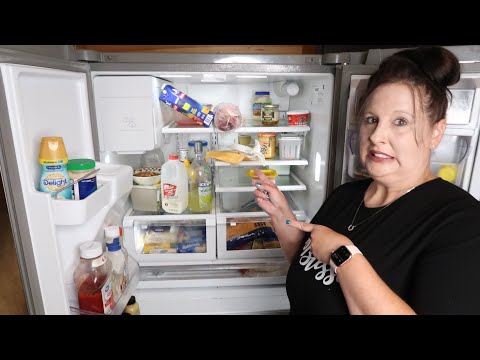 Extreme refrigerator clean and organize