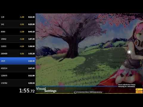 osu!speedrun: 10 SS in 3:30.961