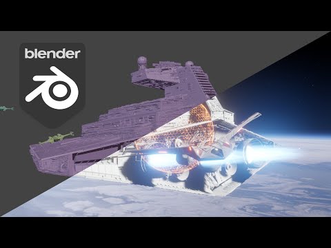 cosmic mayhem blender short- behind the scene