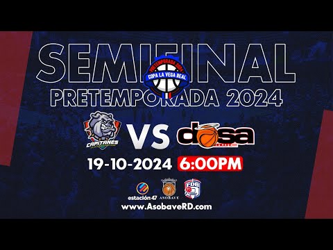 SEMIFINAL PRETEMPORADA TBS 2024: VILLA VS DOSA | 19-10-2024