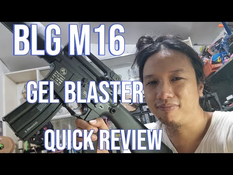 BLG M16 Gel Blaster Quick Review