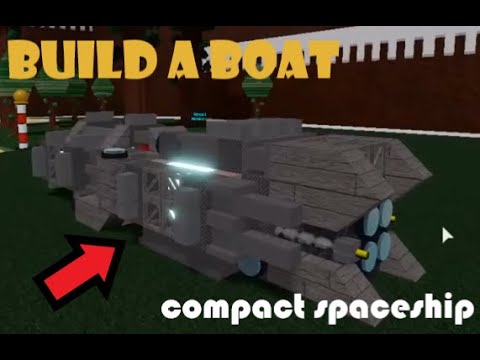 Cheap Compact Spaceship Tutorial | Build a Boat ROBLOX