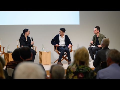 Panel 3 with Federico Campagna and Frida Escobedo, moderated by Vassilis Oikonomopoulos