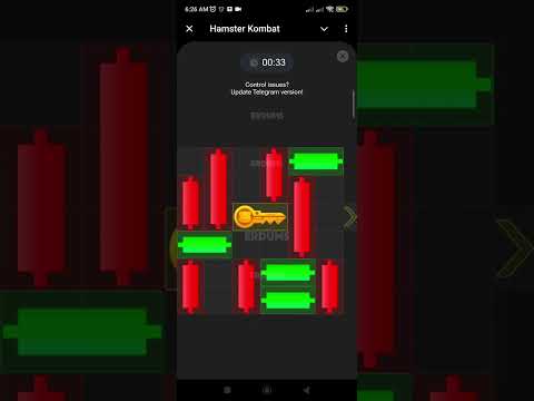 Hamster Kombat how to get key in mini game | July 21, 2024 | level 8 + 1-8 levels