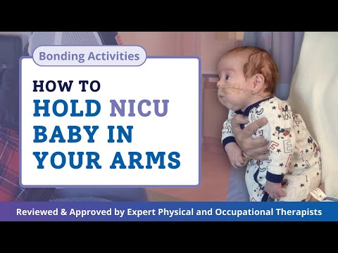 How to Hold NICU Baby in Your Arms | Games that Help Bonding and Development!