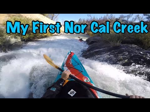 Creeking in my Dagger Katana 10.4 : Clear Creek Redding CA.