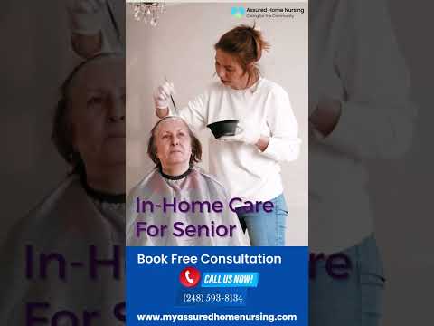 In Home Care For Senior | Assured Home Nursing #inhomecare #shorts #shortvideo #homecare