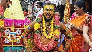 Potharaj Entry | Pavan Pothuraj | Balkampet Yellamma Bonalu 2021