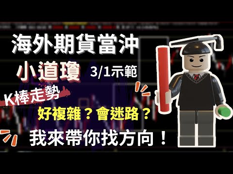 小道瓊期貨示範,當沖不迷路,帶你從海期賺錢的迷宮裡找方向!!｜樂高海期教學EP2