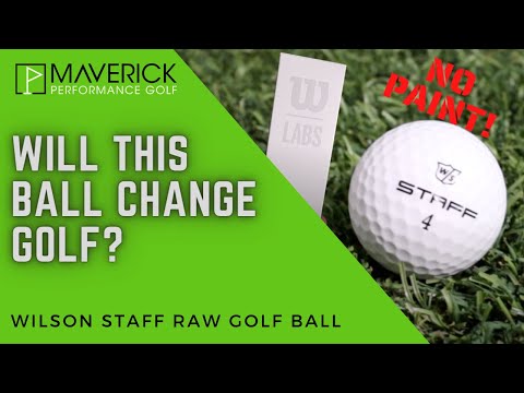 Wilson Staff RAW Golf Ball // Can This Ball Change the Game of Golf?