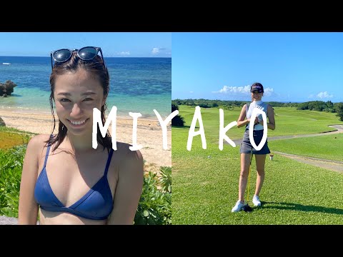 【宮古島】海にゴルフに⛳️🏄‍♀️