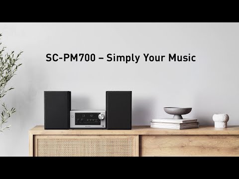 Panasonic SC-PM700 Neat Micro System with CD, Radio and Bluetooth®