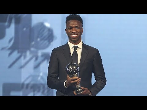 Vinícius Júnior and  Bonmatí win best player at Fifa 2024 awards