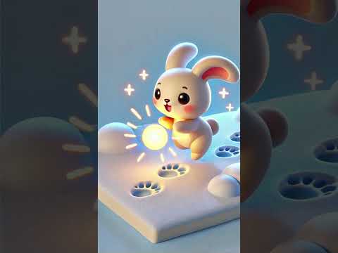 Story Melody: Bunny's Winter Glow #shortanimation #story  #adorable #animalstories #bunny #3d