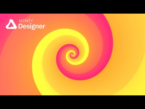 Create A Swirling Gradient with Affinity Designer