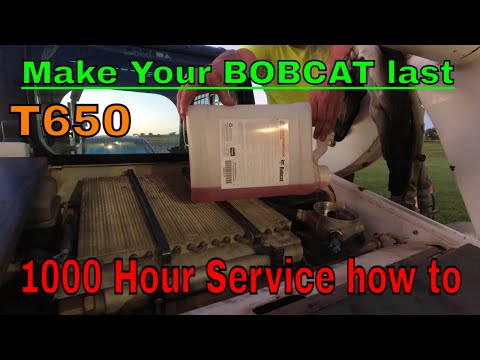 Don’t Neglect Your Machine! | (Bobcat T650 1000 Hr. Service)