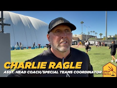 ASU special teams coordinator Charlie Ragle on kicker situation & more