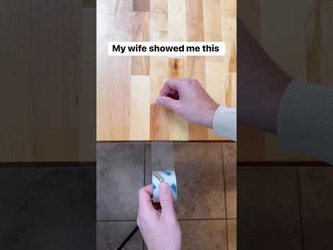 How to tear tape without scissors #tape #packing #wrapping #shipping