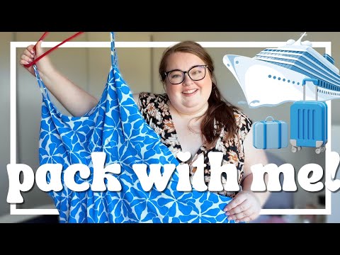 PACKING FOR MY MEDITERRANEAN CRUISE | casual, formal and pool outfit ideas | 2024