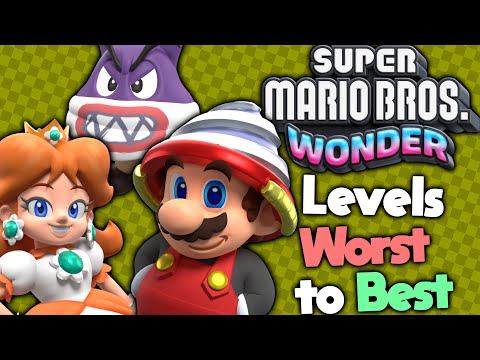 Ranking Every Super Mario Bros Wonder Level