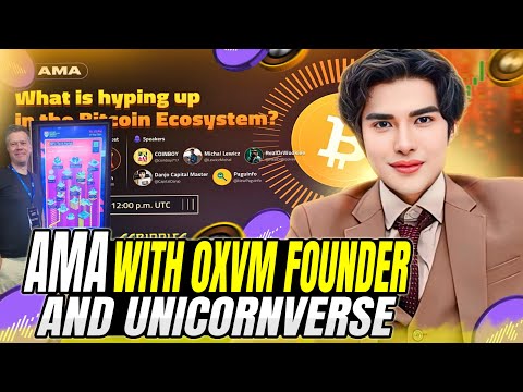 AMA WITH 0XVM FOUNDER & CEO - NODES AND UNICORNVERSE