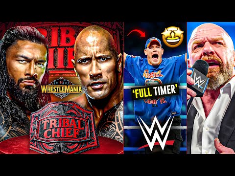 Tribal Chief CHAMPION Vs People's CHAMPION 🤩! HUGE TITLE PLANS | John Cena FULL-TIMER, Big WWE 2025