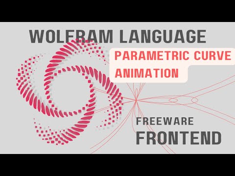 Wolfram Language JS Frontend | Parametric curve animation