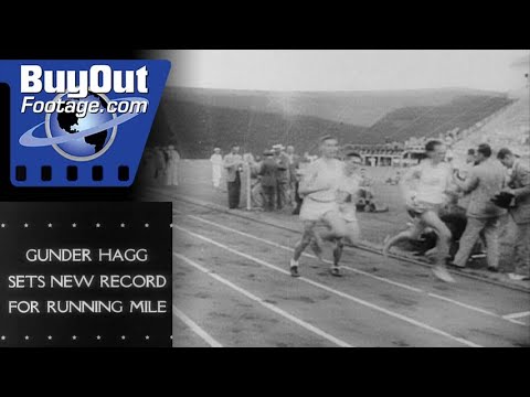 1943 Milestone: Swedish Track Star Gunder Hagg's Record Run in America