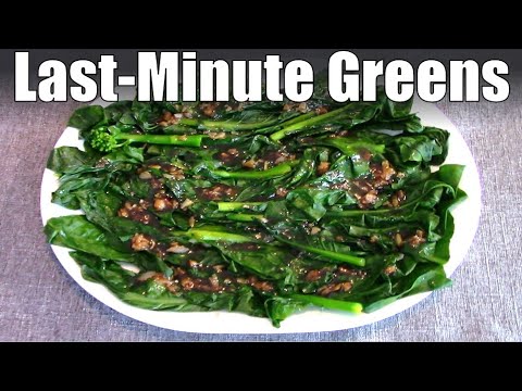 Fast & Easy Last-Minute Greens