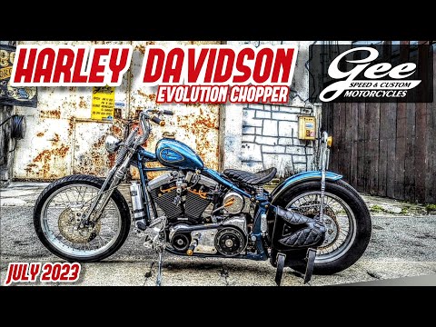 【Harley-Davidson】完璧なエボリューションチョッパー【ハーレー】【ショベルヘッド】【ヴィンテージハーレー】【旧車ハーレー】