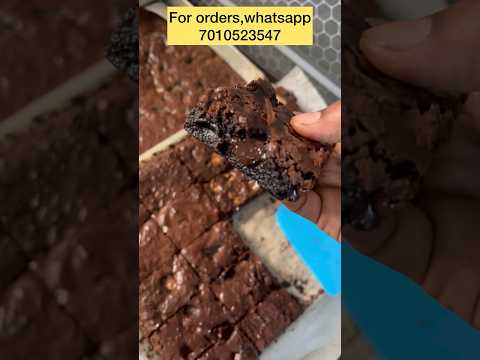 Baking Minivlog-19:-Unexpected love from Kerala❤️🫶🏻 #shorts #brownies #trendingshorts #cake