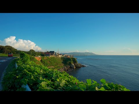 Walking Araiso Walkway Leading from Tojinbo to Mikuni Sunset Beach 4KHDR 散策 荒磯遊歩道 東尋坊to三国サンセットビーチ