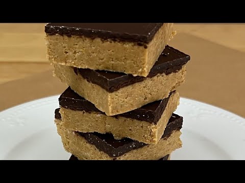 No-Bake Chocolate Peanut Butter Bars