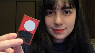 ASMR 日本語 花札を目で追う (ビジュアルトリガー、集中力、小声) Follow the Hanafuda in Japanese (Soft Spoken, Visual Trigger)