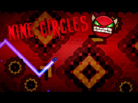 Geometry Dash | Nine Circles by Zobros FINISHED + All Coins!