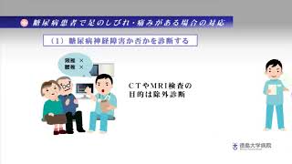 徳島大学病院「TVいきいきらいふ」第108回糖尿病神経障害による痛みとしびれ