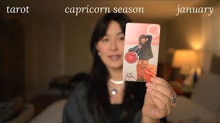 asmr tarot 🎄 pick a card for january and capricorn season (TIMELESS energy predictions)