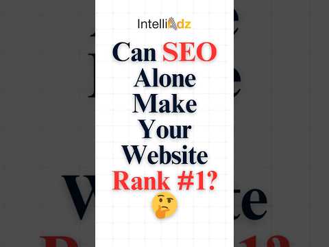 Can SEO Alone Make Your Website Rank #1? 🤔